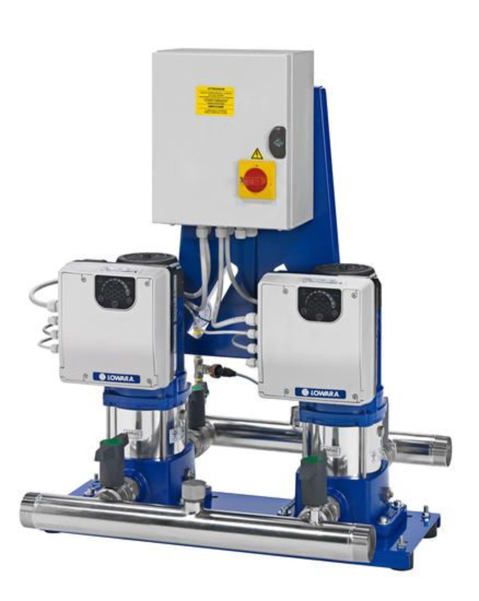 Lowara SMB20/A/3SVE03F003/M2/UK Variable Speed Twin Booster Set 240v